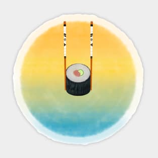 Sushi And Sunshine, Sushi Roll Obverse The Sunshine Sticker